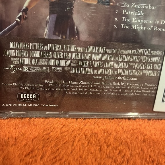 Gladiator ( movie soundtrack) ( CD ) - Picture 4 of 5